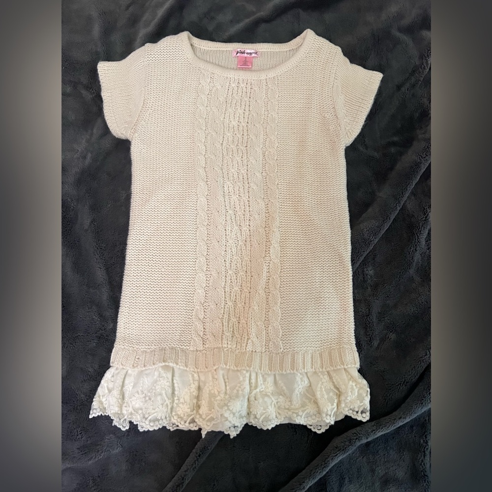 Pink Angel Girls Knit Sweater